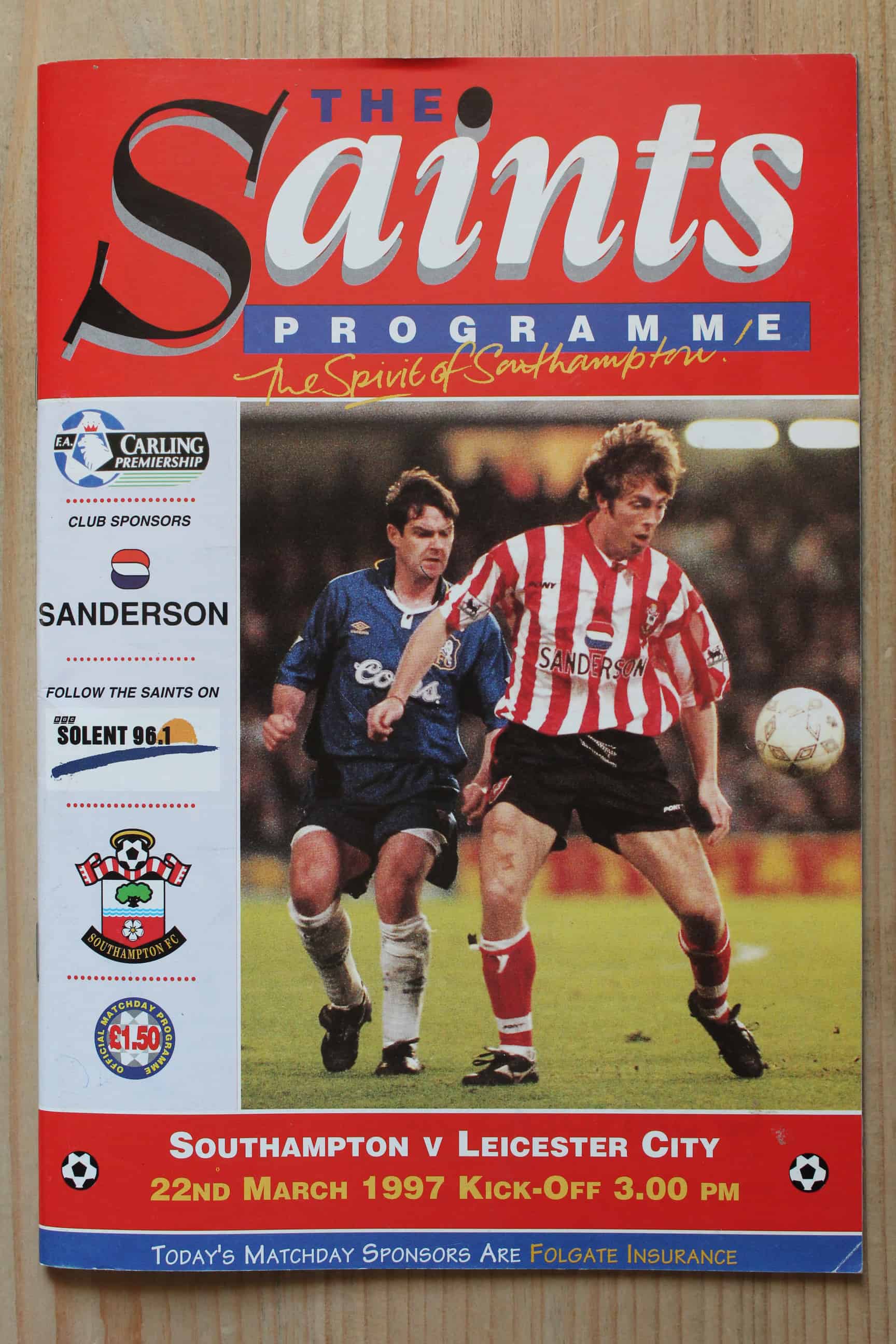 Southampton FC v Leicester City FC